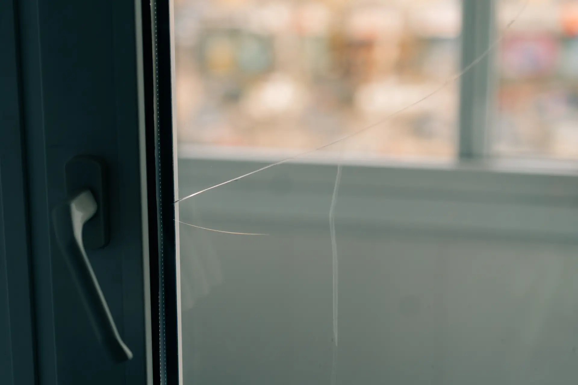 Crack in window - Signs Your Home Needs Glazing Repairs